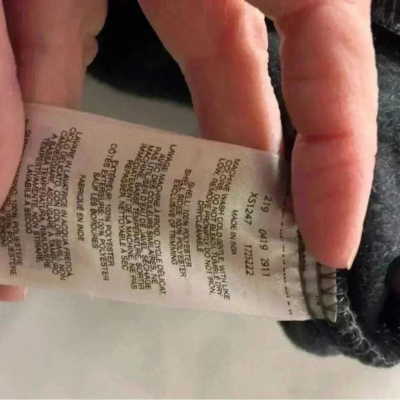 Mens size 2XL Columbia color block fleece jacket, #F584 - Picture 4 of 5